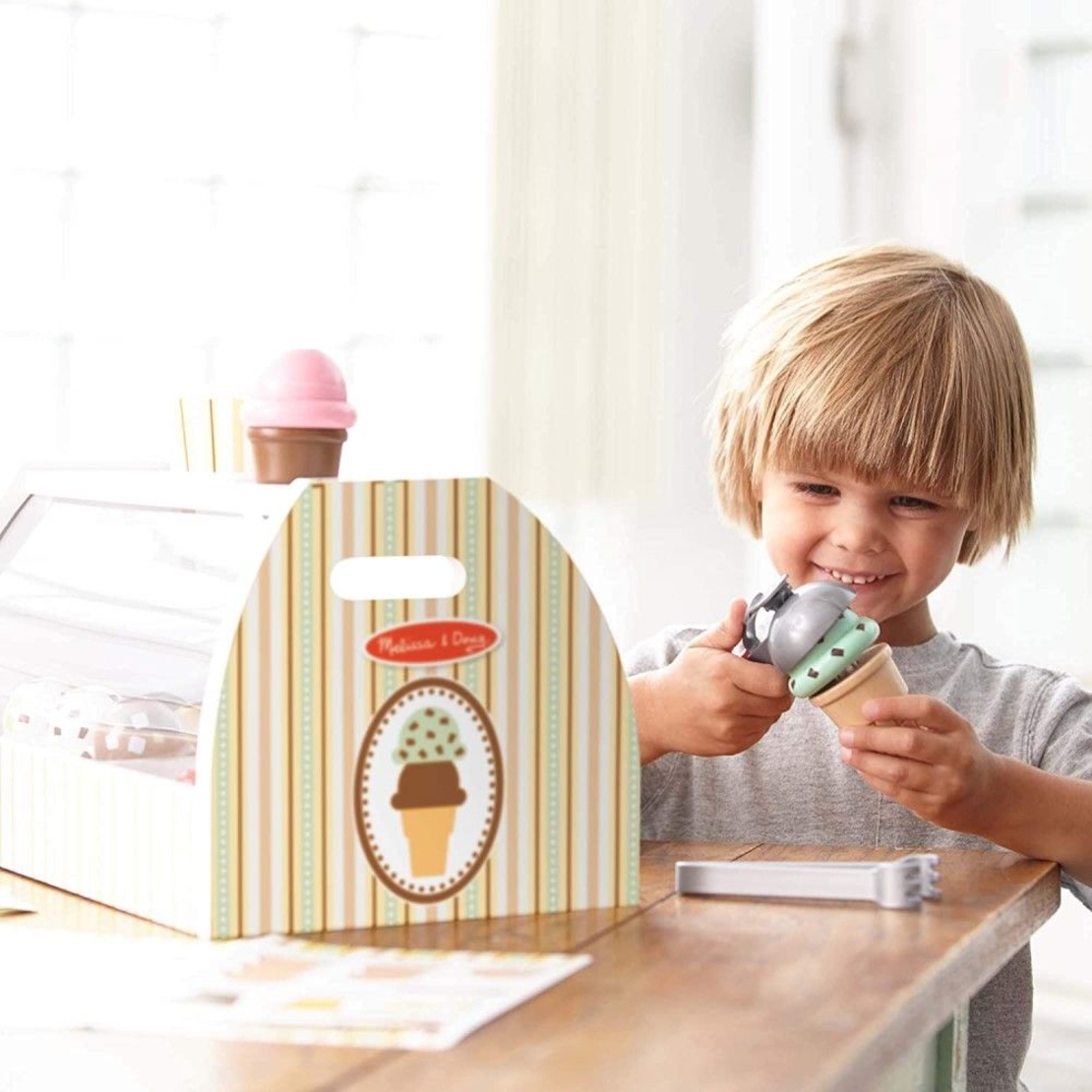 Мини щанд за сладолед Melissa and Doug 19286