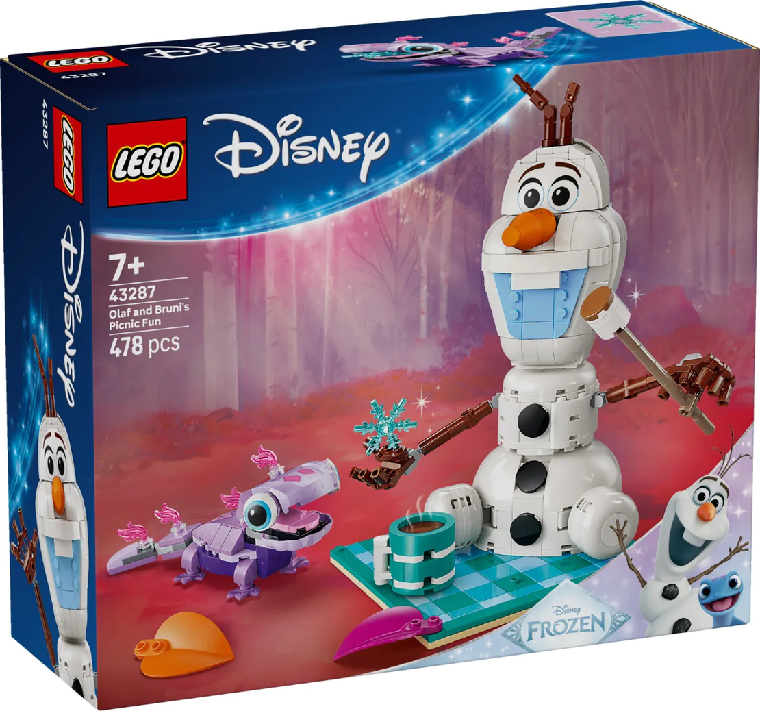 LEGO® Disney Frozen Забавен пикник с Олаф и Бруни 43287
