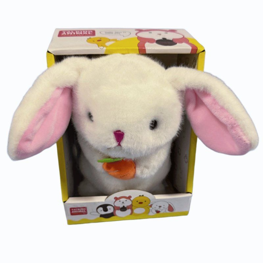 Интерактивна играчка Raya Toys Танцуваща и повтаряща думи животинка, 17 см
