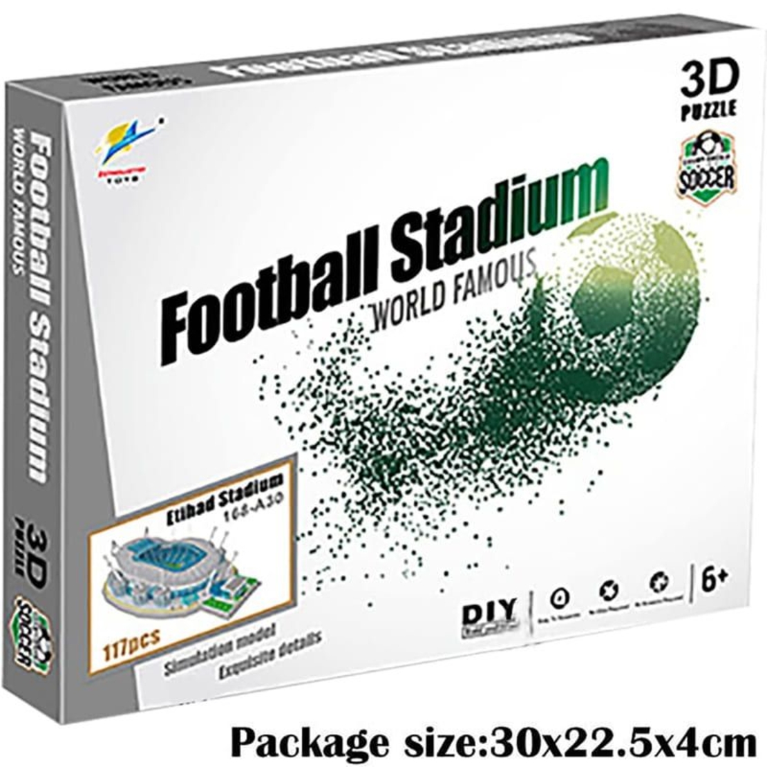 3Д пъзел Raya Toys Манчестър Сити Стадион Етихад