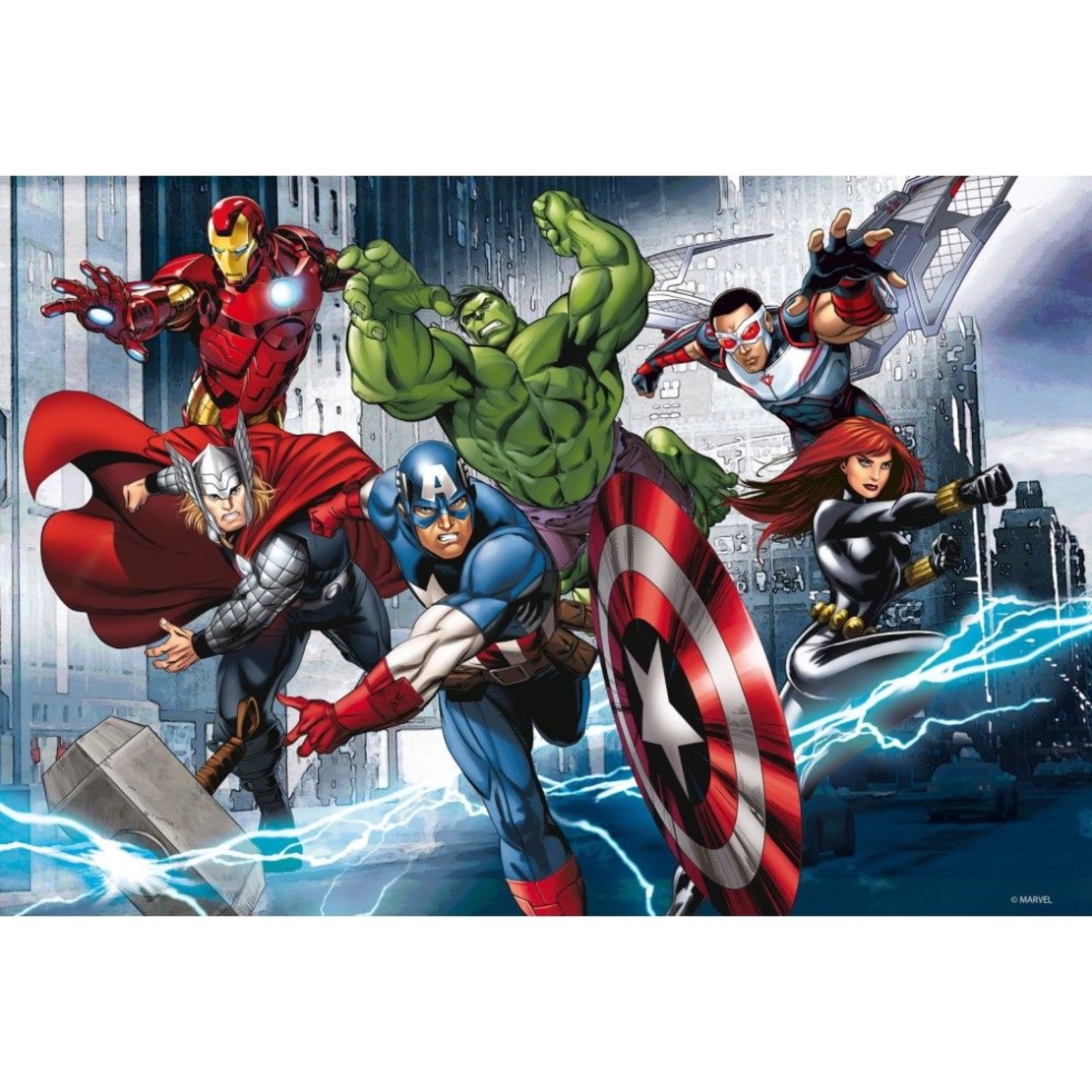 Детски пъзел Lisciani Plus Marvel Avengers 60ч.
