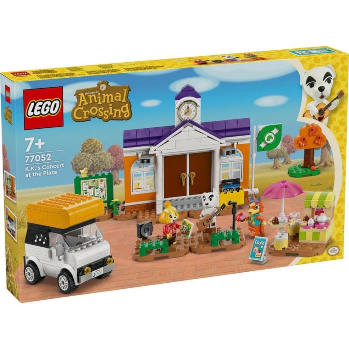 LEGO® Animal Crossing™ Концертът на K.K. на Plaza 77052