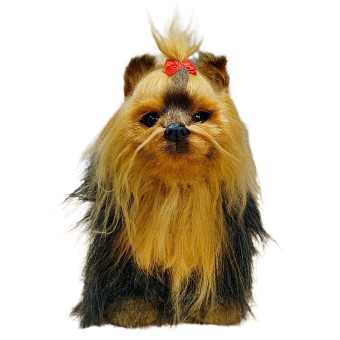 Плюшена играчка лаещо куче йорки Raya Toys С движеща се глава