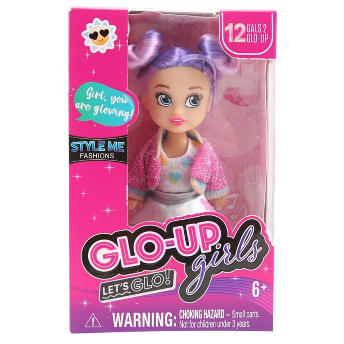 Мини кукла Raya Toys GLO-UP Girls Let`s Glo!