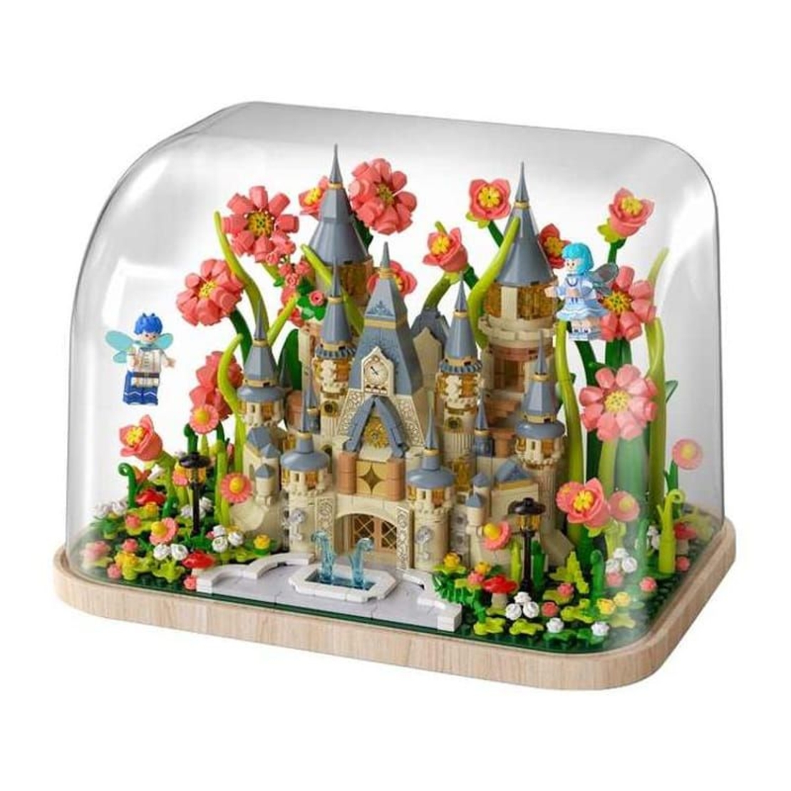 Конструктор Raya Toys Feimibox Garden Castle, с предпазна кутия, 130 ч.