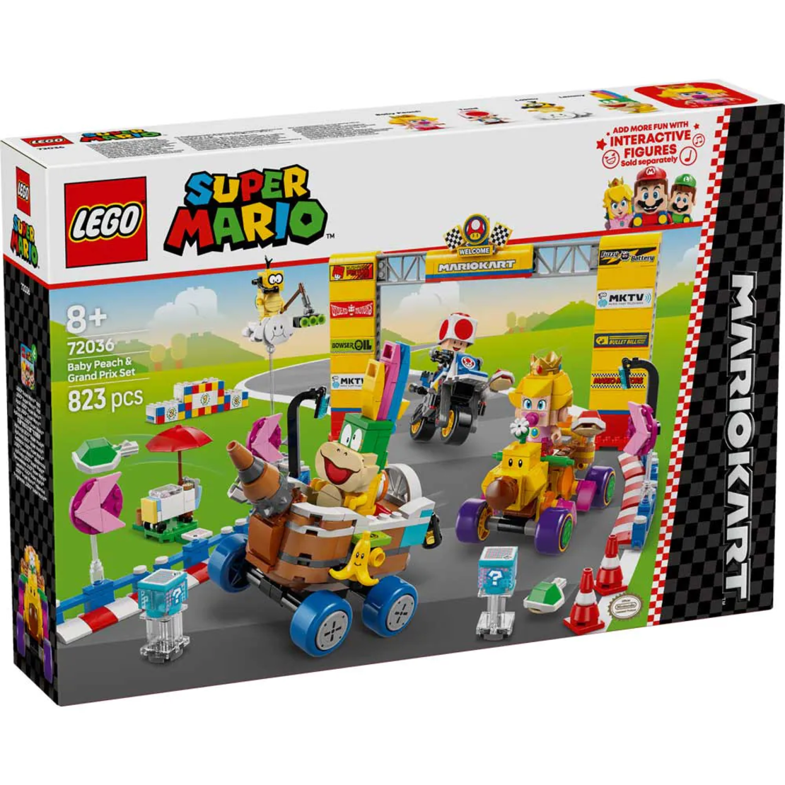LEGO® Super Mario™ Комплект Baby Peach и Grand Prix 72036