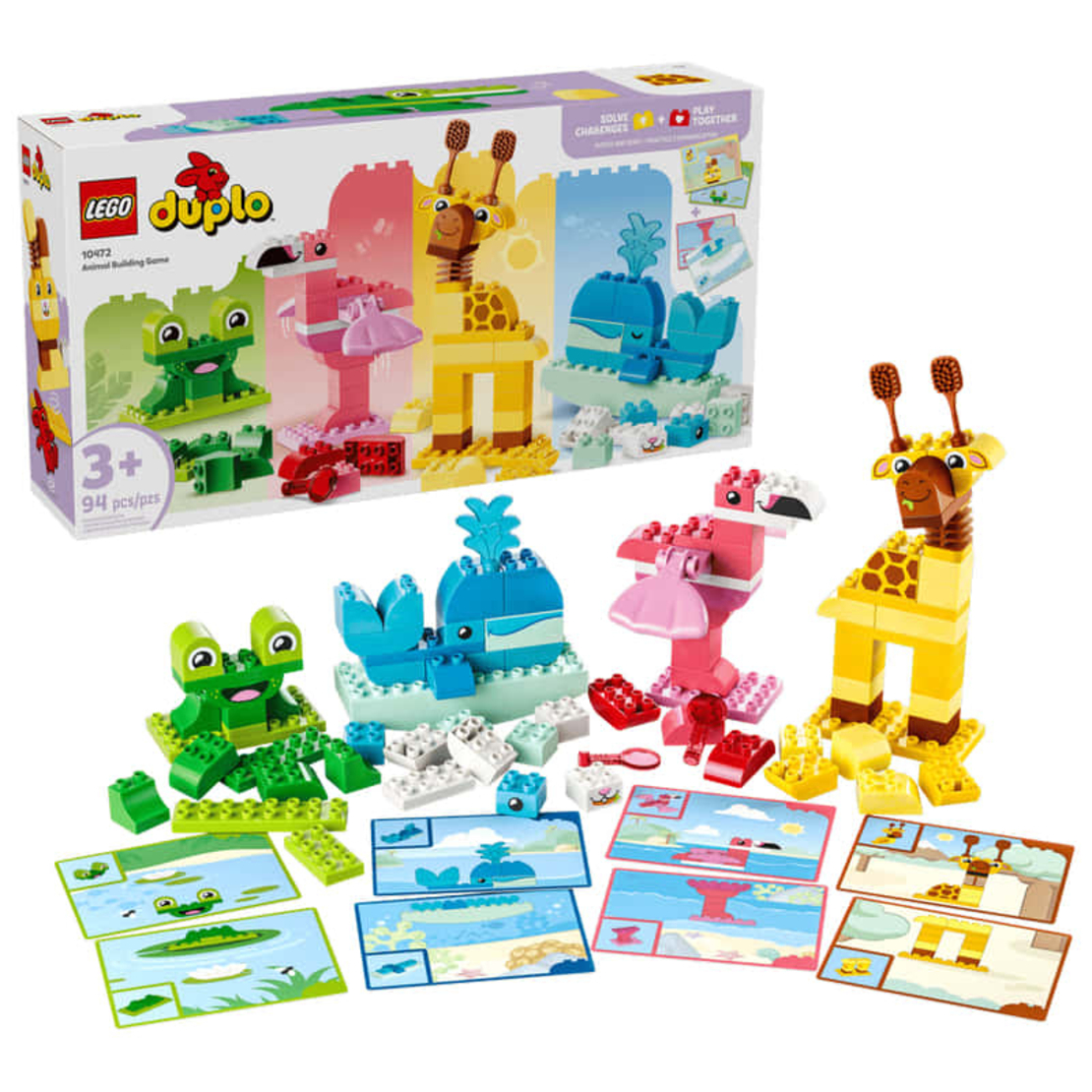 LEGO® DUPLO® Игра за построяване на животни 10472