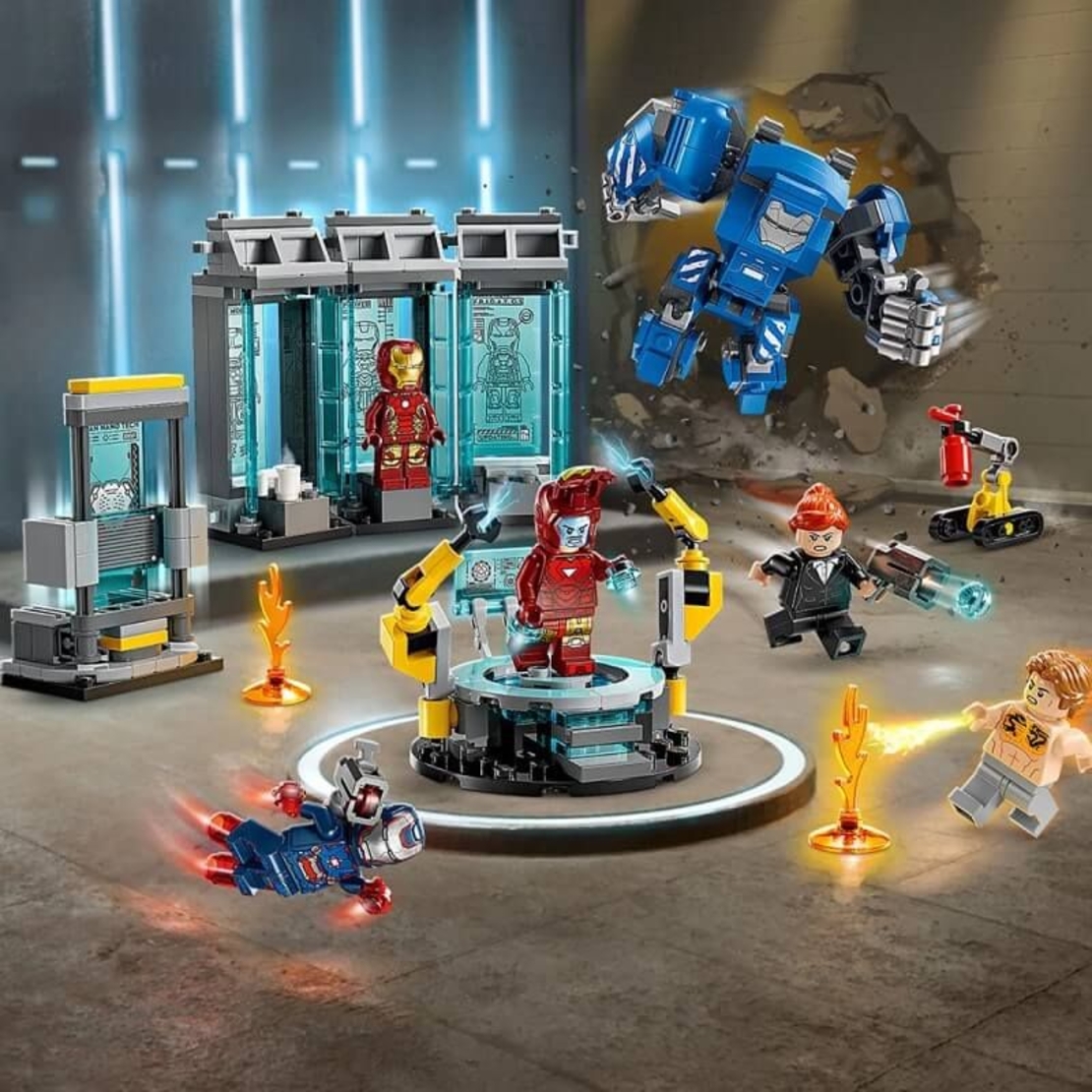 LEGO® Marvel Лабораторията на Железния човек, 76315
