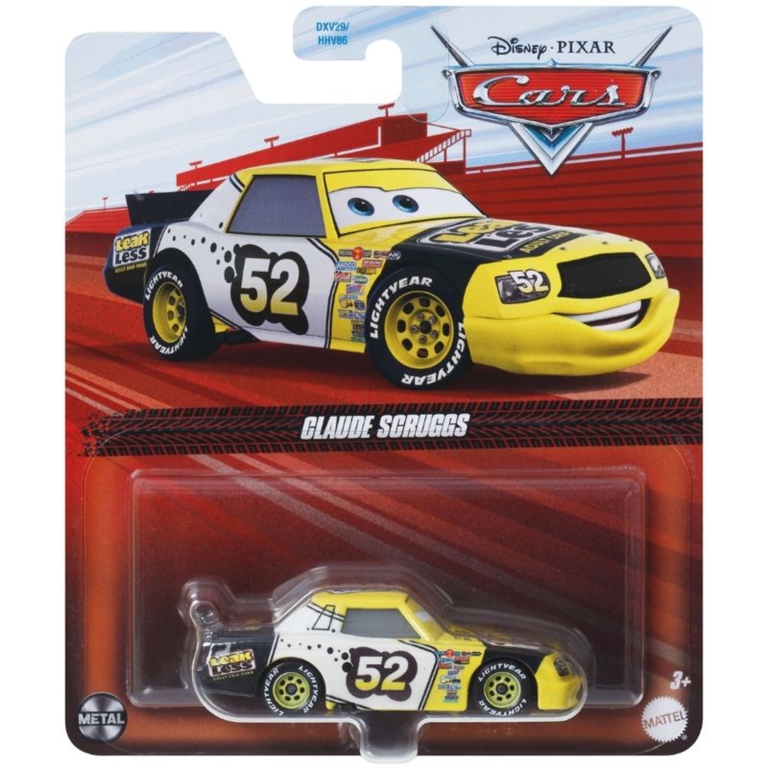 Метална количка Mattel Cars Claude Scruggs 1:55, GKB20