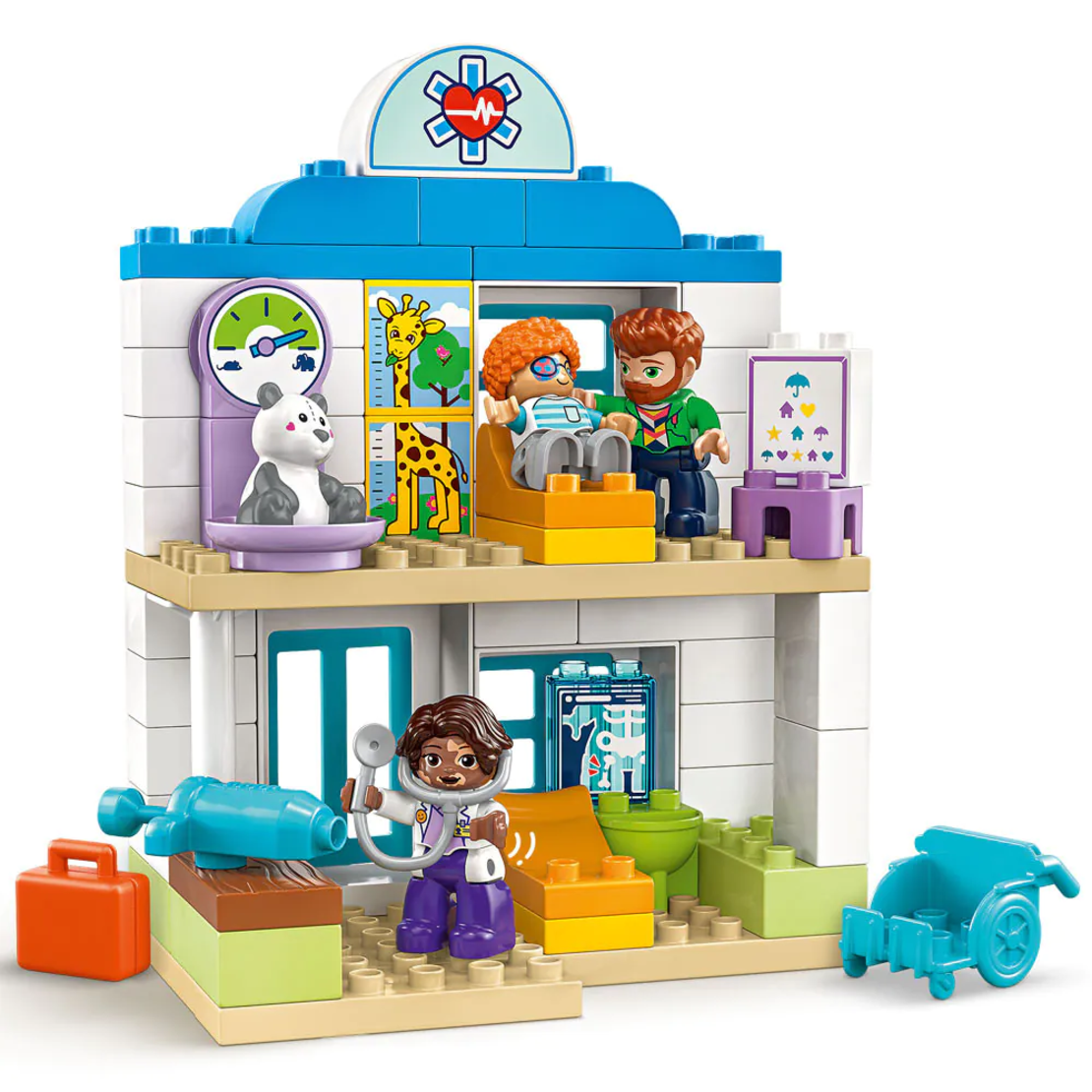 LEGO® DUPLO® Първо посещение при лекаря 10449