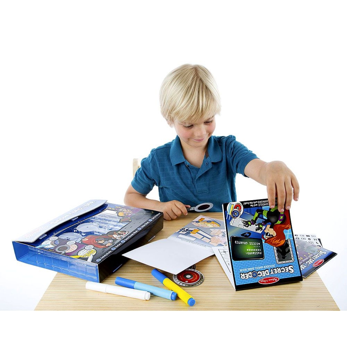 Детективски комплект Melissa and Doug Таен декодер 15238