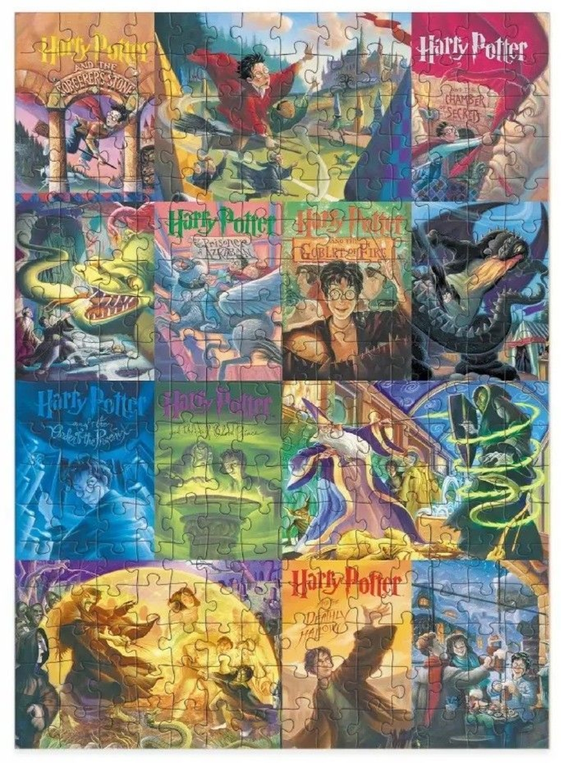 Пъзел DODO - Harry Potter - Книжни корици - 250 части