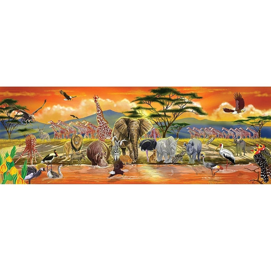 Пъзел под 100 части Melissa and Doug Safari 12873