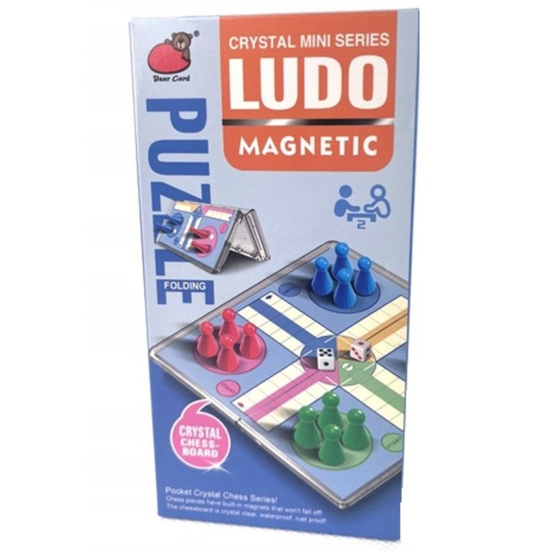 Настолна игра Raya Toys Не се сърди човече, магнитно