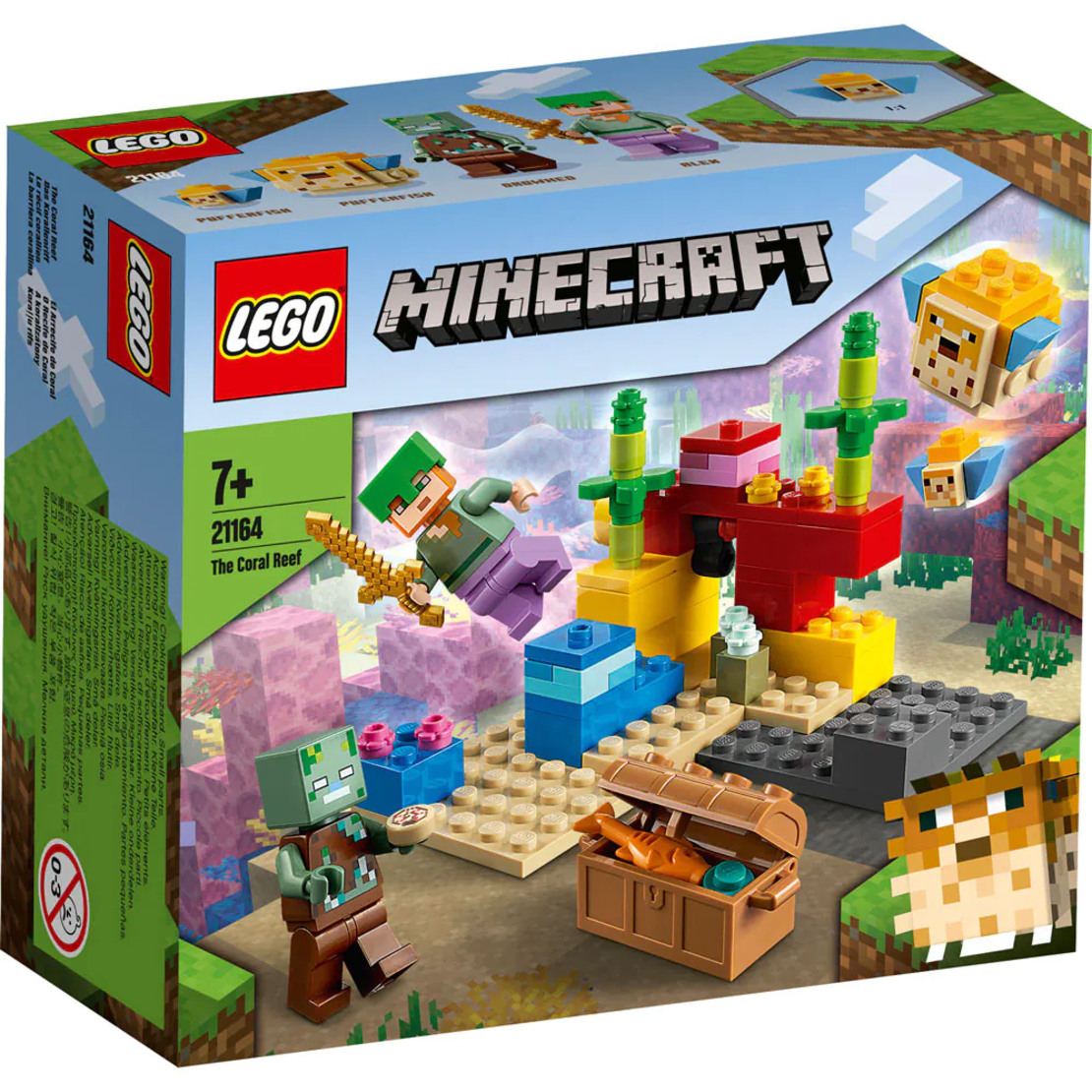 LEGO® Minecraft® Кораловия риф 21164