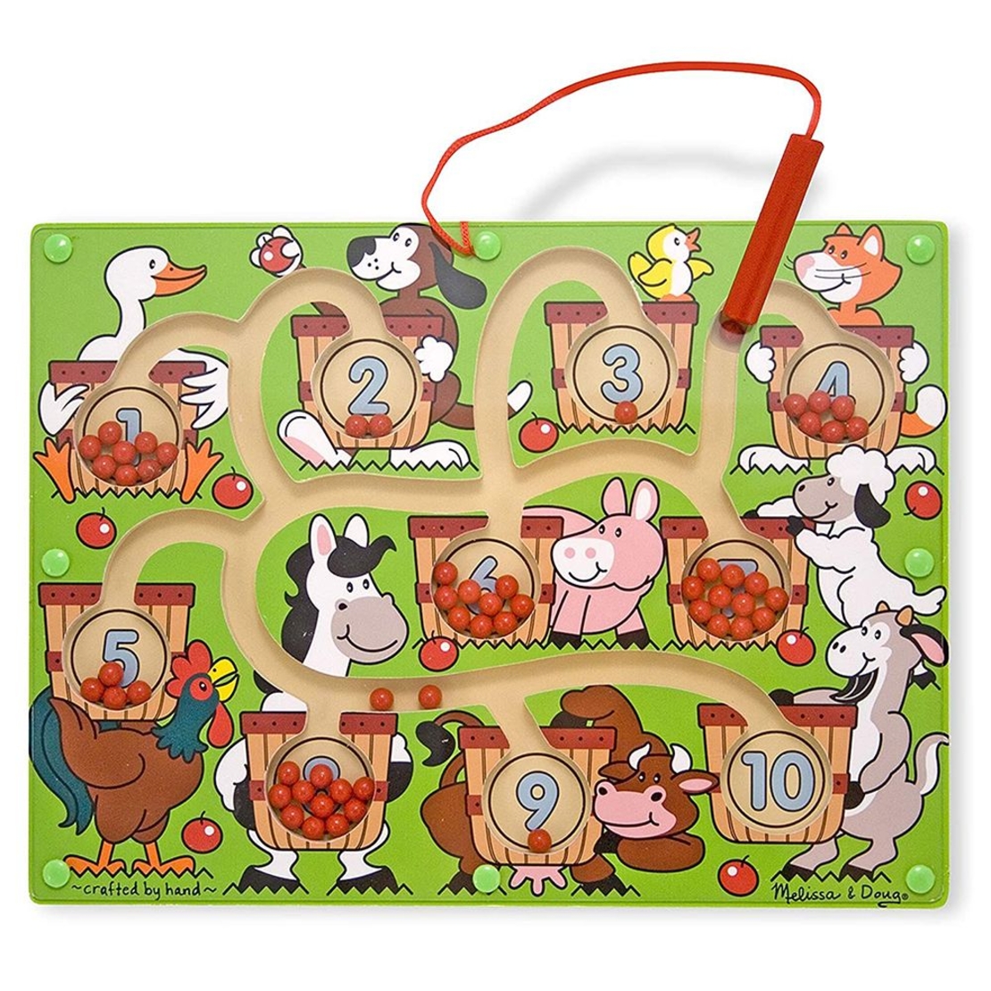 Магнитен лабиринт с цифри Melissa and Doug 12280