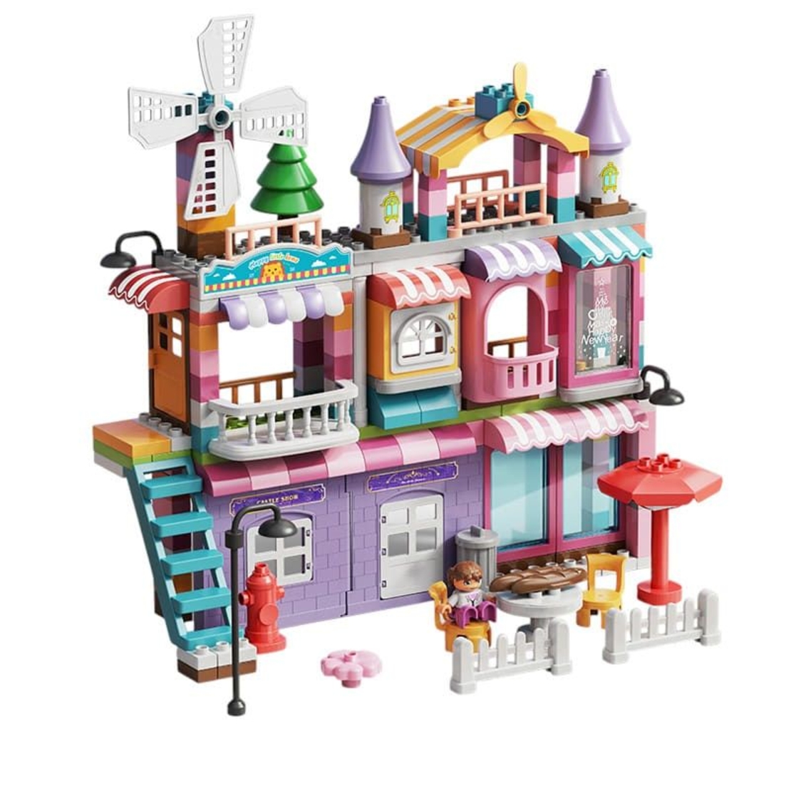 Kонструктор Feelo Girl Series Розова вила, 216 ч.