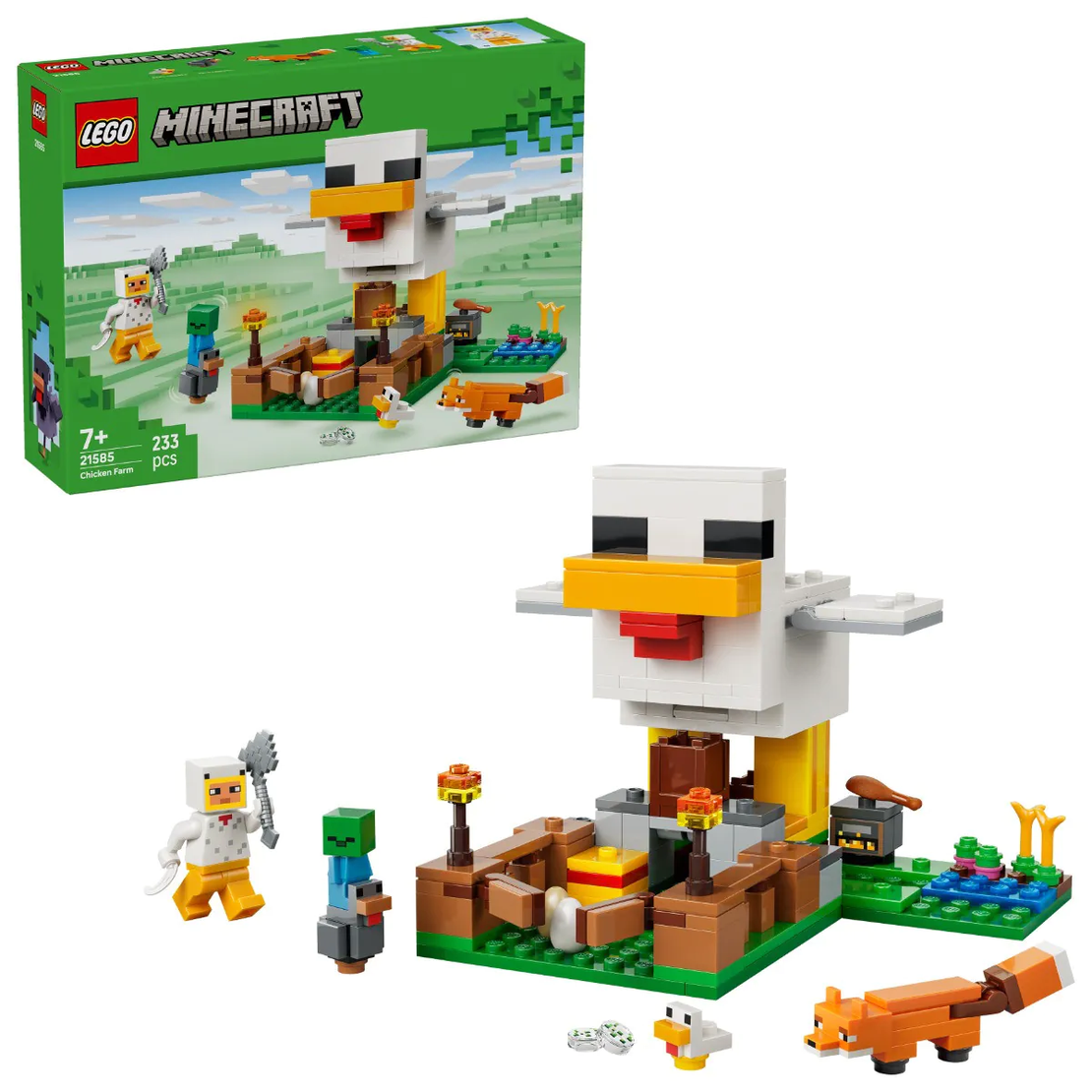 LEGO® Minecraft® Ферма за пилета 21585