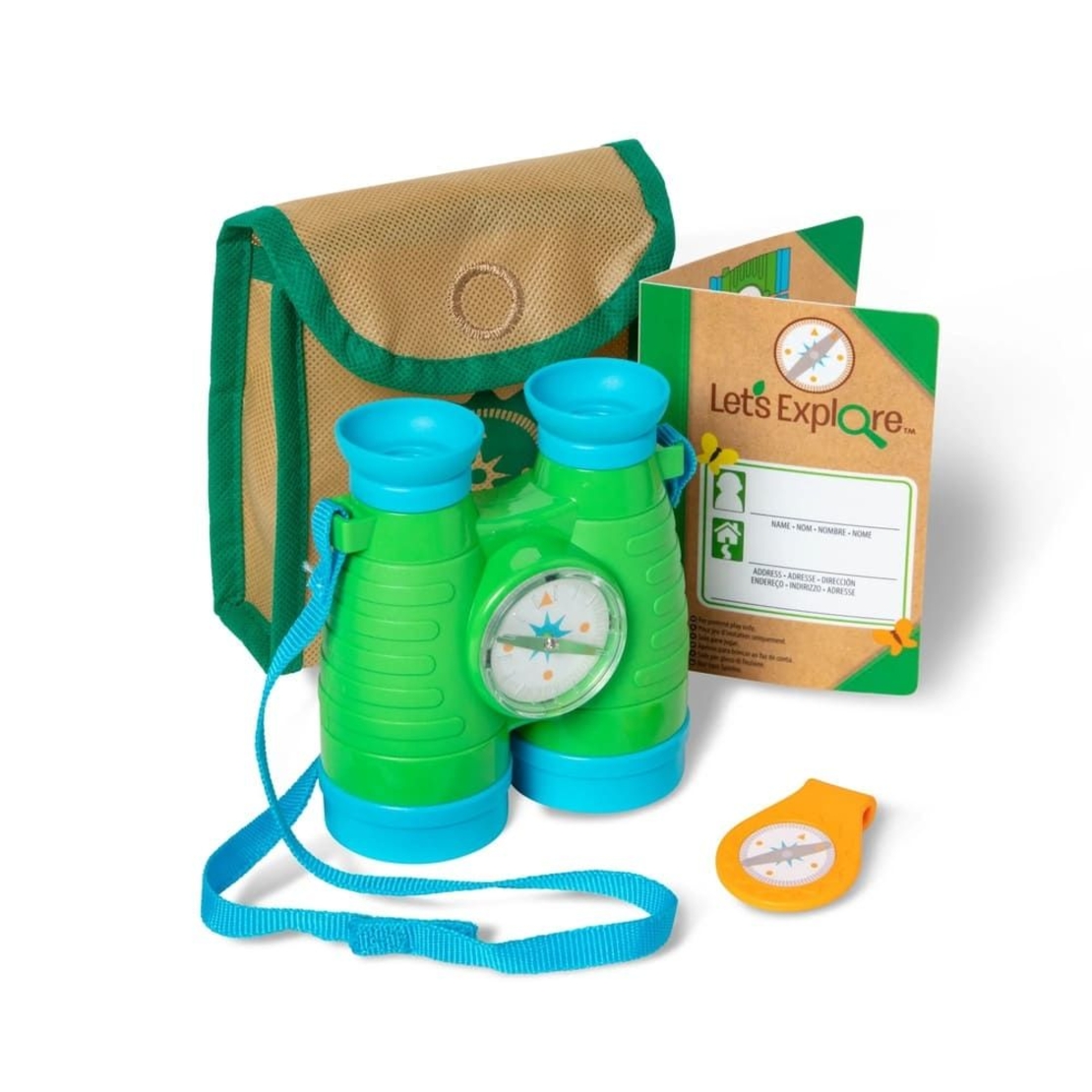 Детски игрален комплект Melissa and Doug Бинокъл и компас 30818