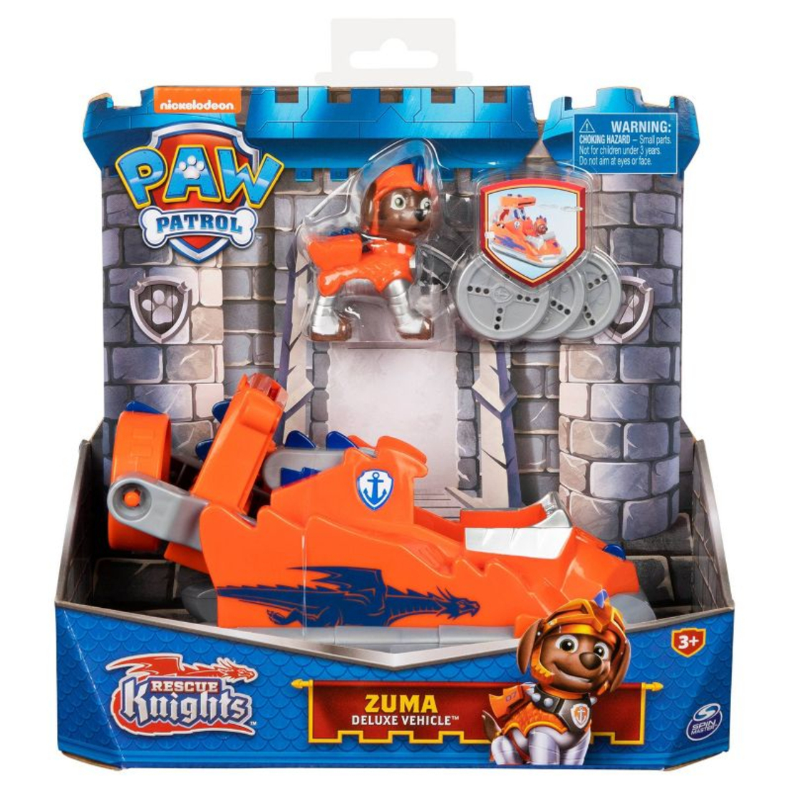 Игрален комплект Spin Master Paw Patrol Rescue Knights превозно средство и фигура
