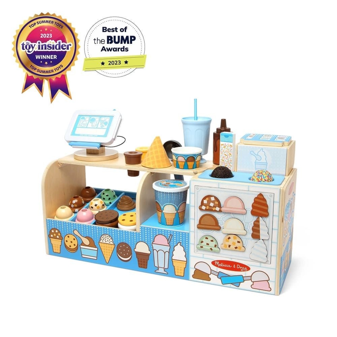 Дървен магазин за сладолед Melissa and Doug 30607