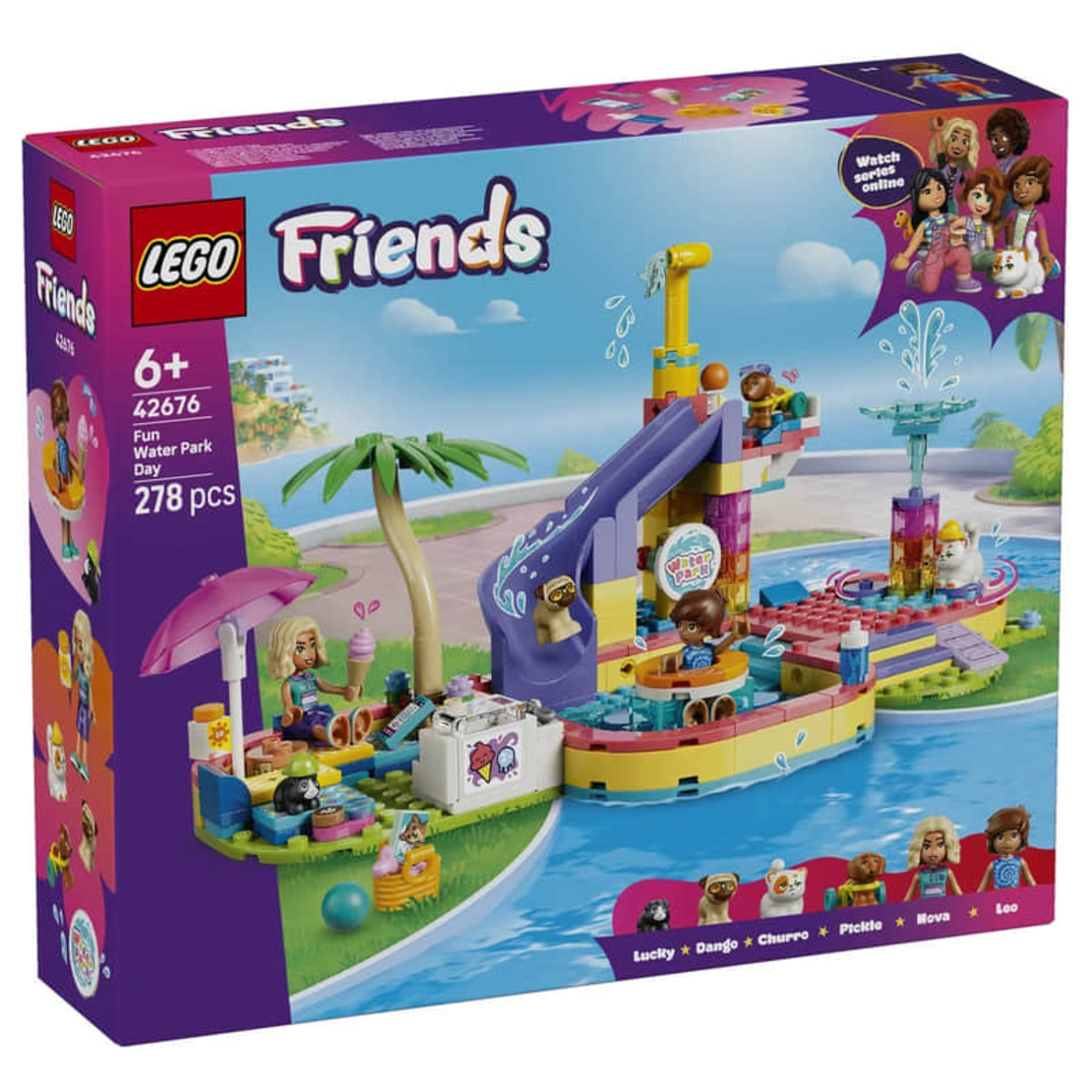 LEGO® Friends Забавен ден в аквапарка 42676