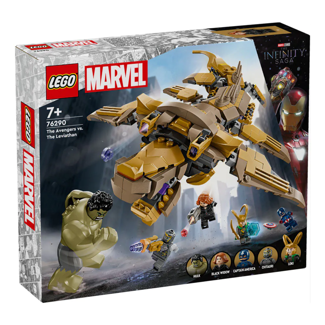 LEGO® Marvel Отмъстителите срещу Левиатан 76290