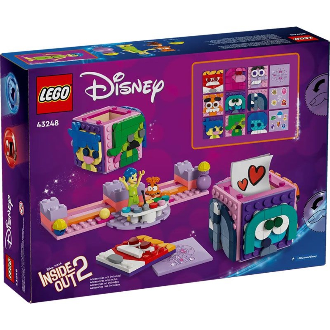 LEGO® Disney Отвътре навън 2: Кубчета на настроенията 43248
