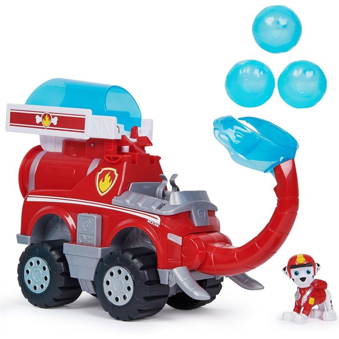 Игрален комплект Spin Master Paw Patrol Jungle Pups Пожарна и фигурка на Маршал