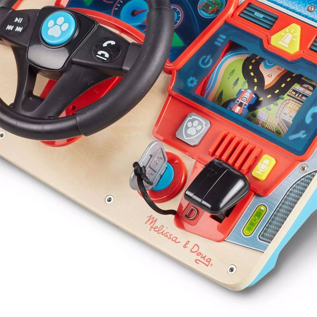 Дървено табло с волан Melissa and Doug Paw Patrol Rescue Mission, 100+ мисии