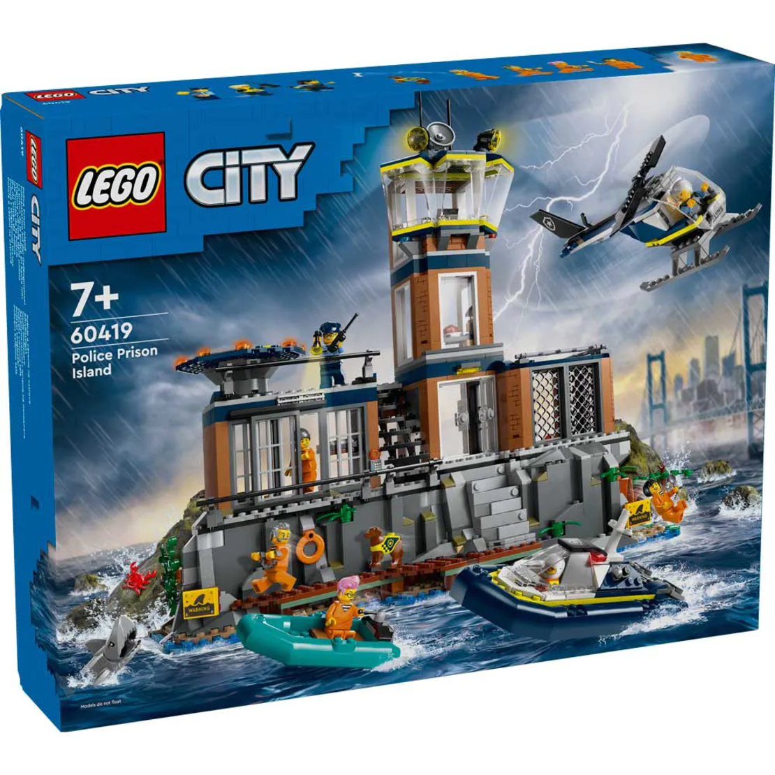 LEGO® City Затворническият остров на полицията 60419