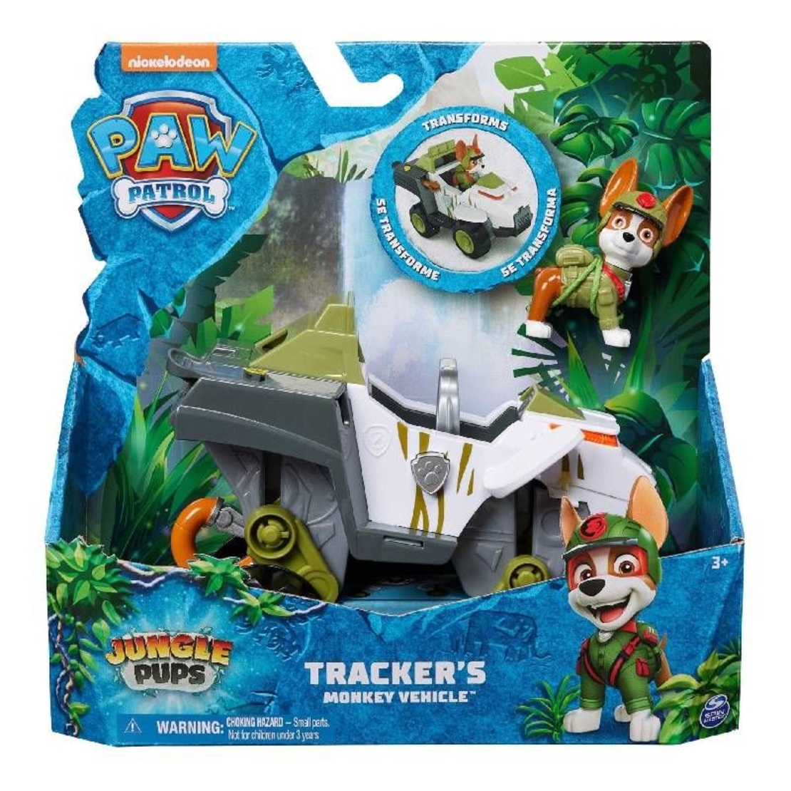 Игрален комплект Spin Master Paw Patrol Jungle PUPS Фигурка с превозно средство