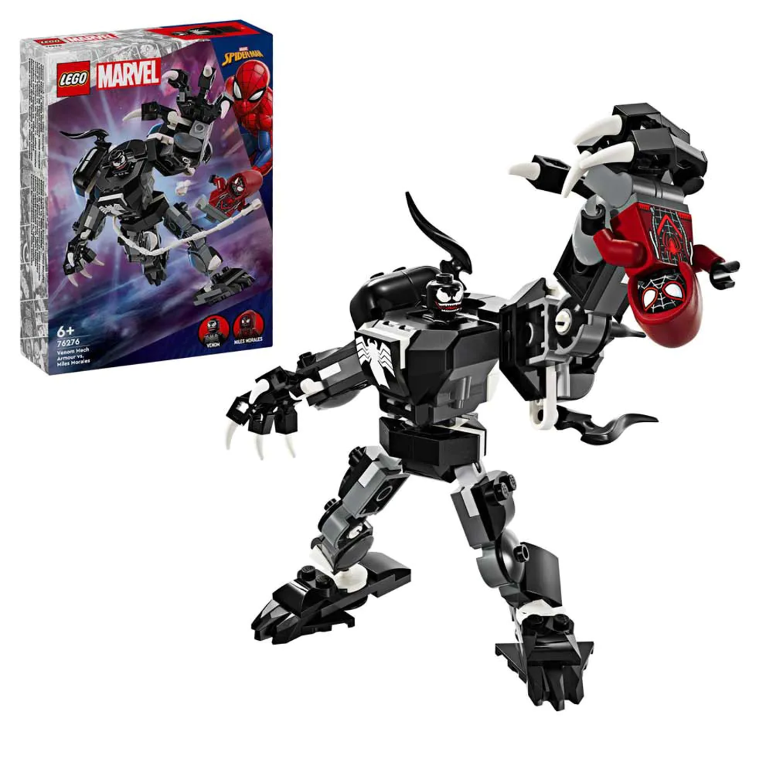 LEGO® Marvel Роботът на Венъм срещу Майлс Моралес 76276
