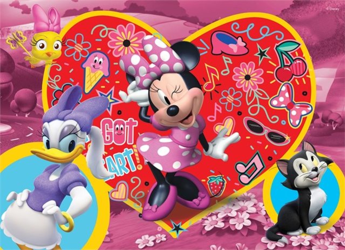 Детски пъзел Lisciani PLUS MINNIE 24ч. 73979