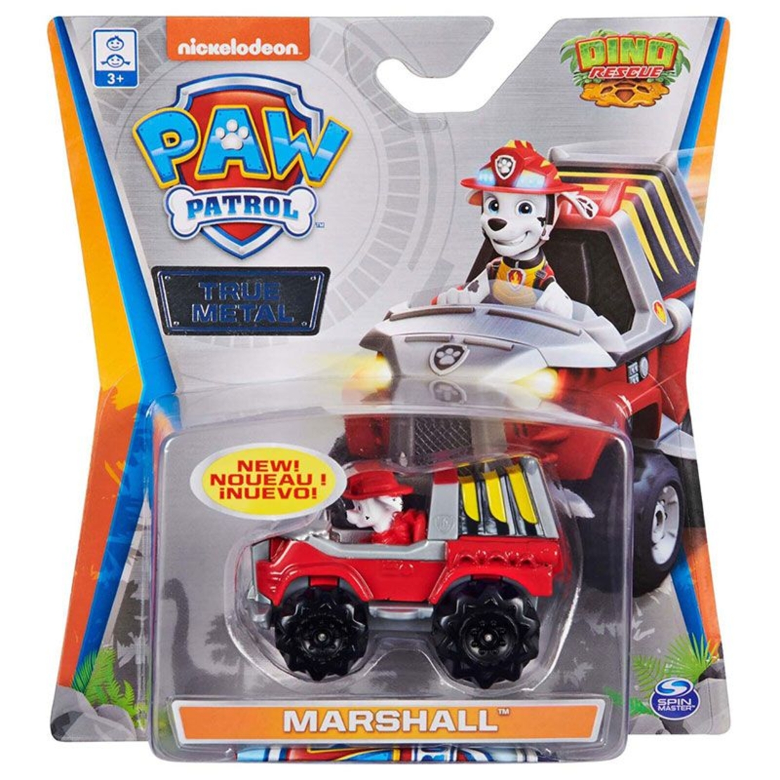 Детска кола за игра Spin Master Paw Patrol True Metal Dino Rescue, 1:55