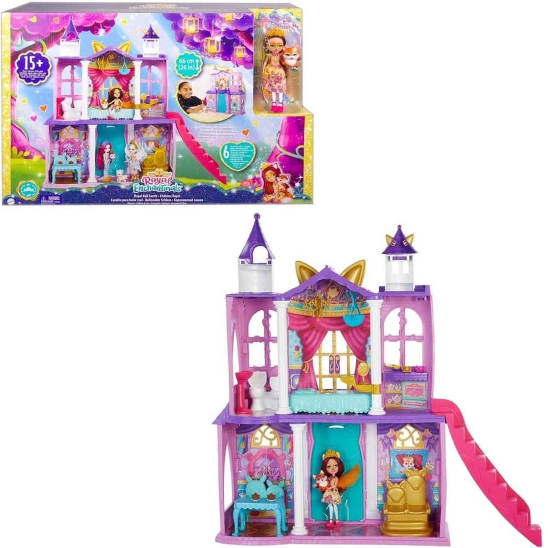 Игрален комплект Mattel Royal Ball Castle Enchantimals