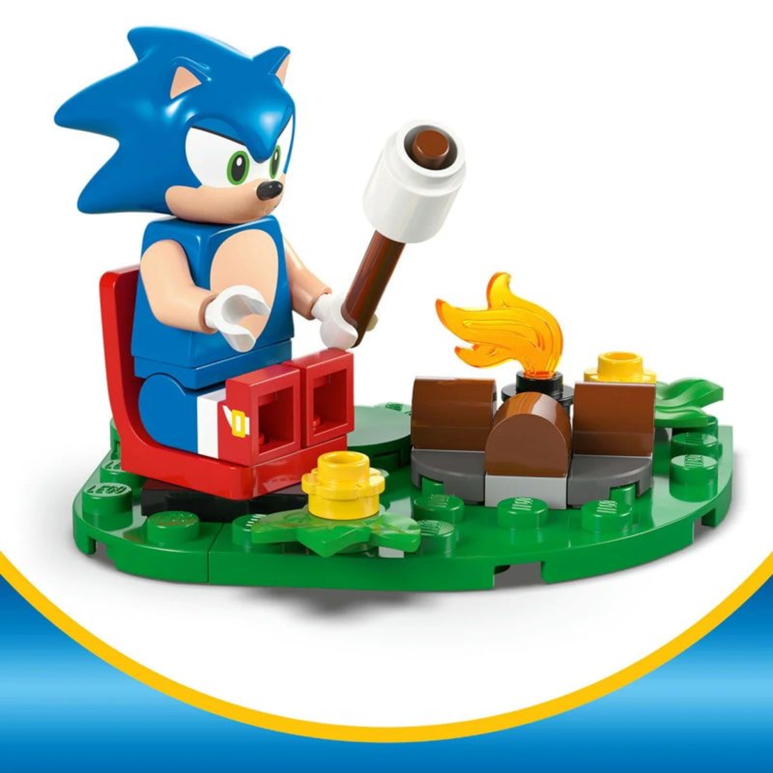 LEGO® Sonic Сблъсък край лагерния огън на Sonic 77001