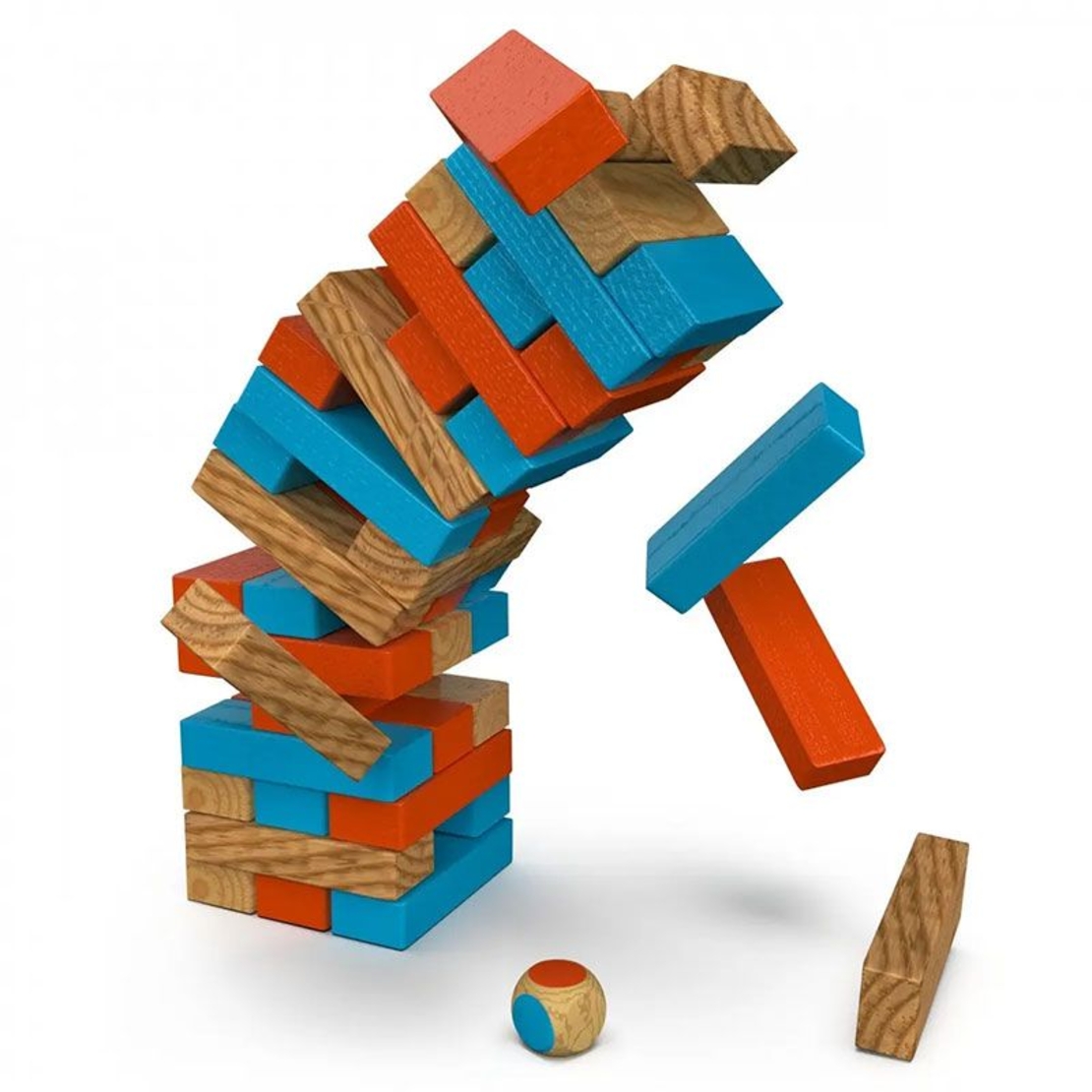 Настолна игра дженга Spin Master Jumbling Tower