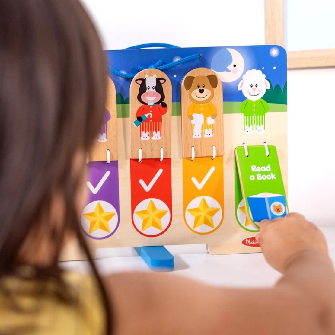 Дървена таблица за игра Melissa and Doug, My Daily Routines 50893