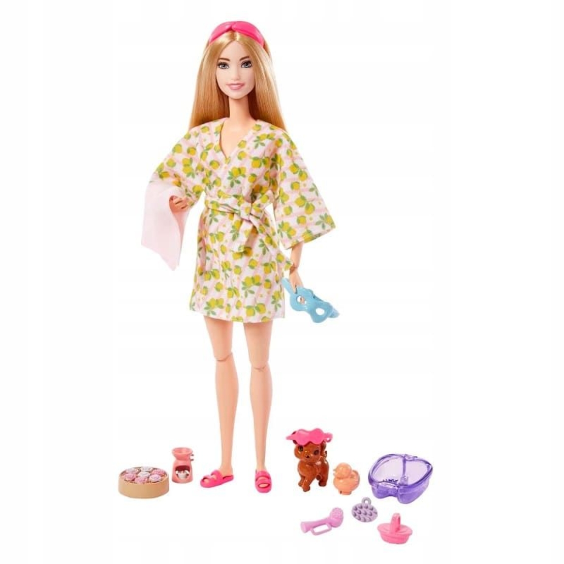 Кукла Mattel Barbie Wellness Self-Care Spa Day, с аксесоари