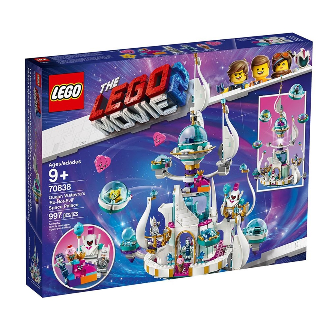 LEGO® Movie 2 Космически дворец на Кралица 70838