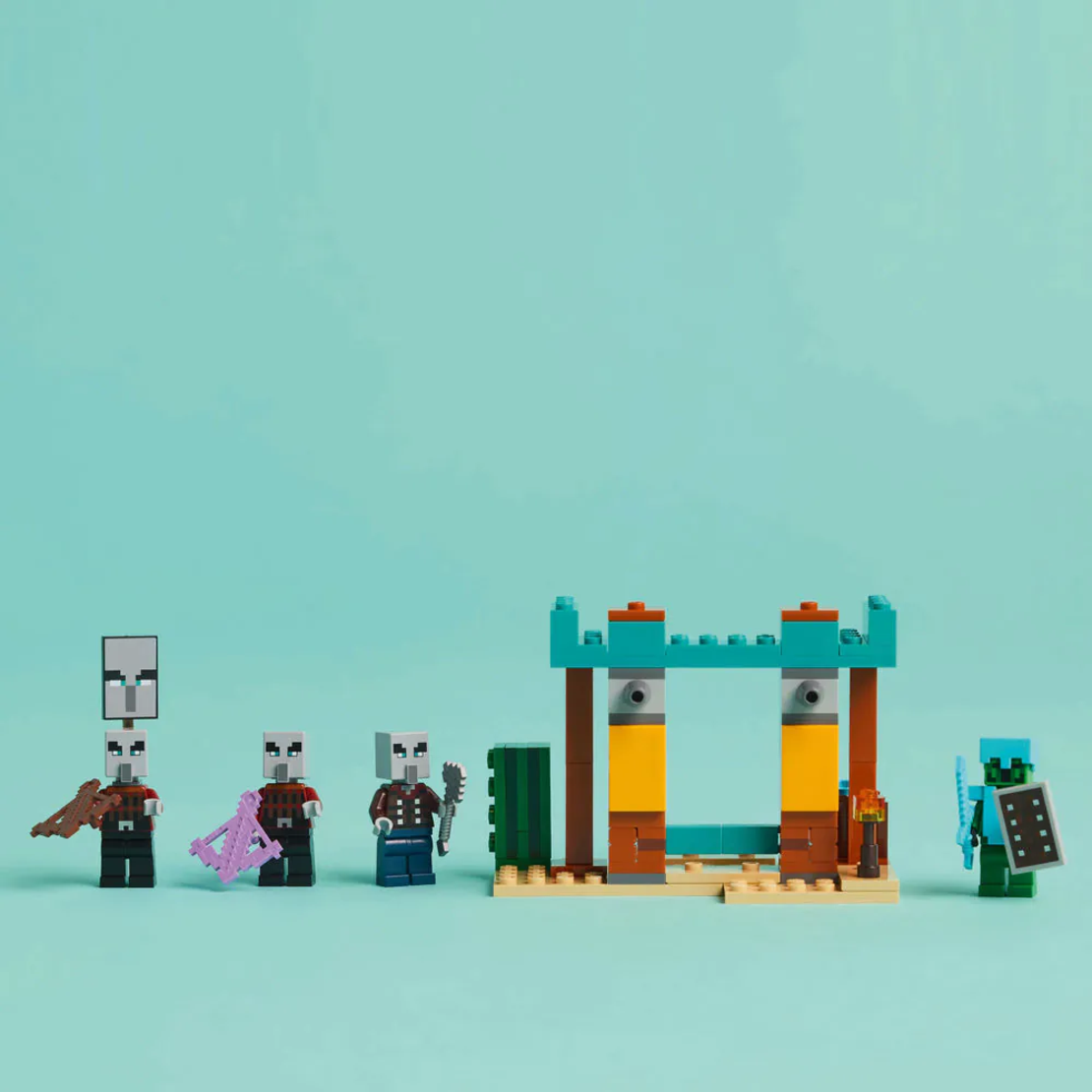 LEGO® Minecraft® Пустинният патрул на злобарите 21267