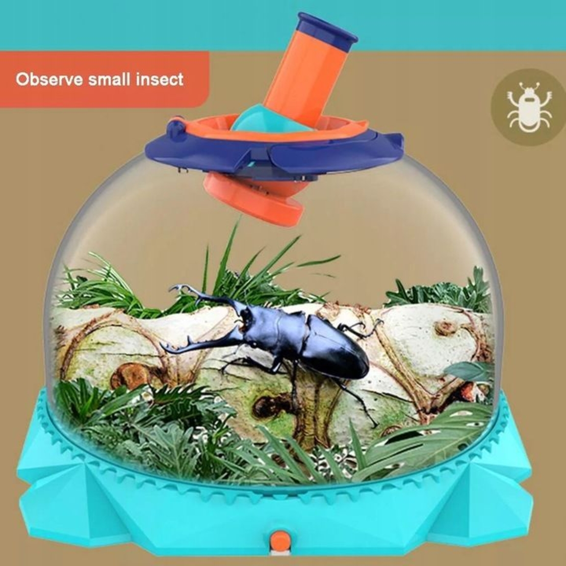 Детски игрален комплект Raya Toys Контейнер за наблюдение на насекоми