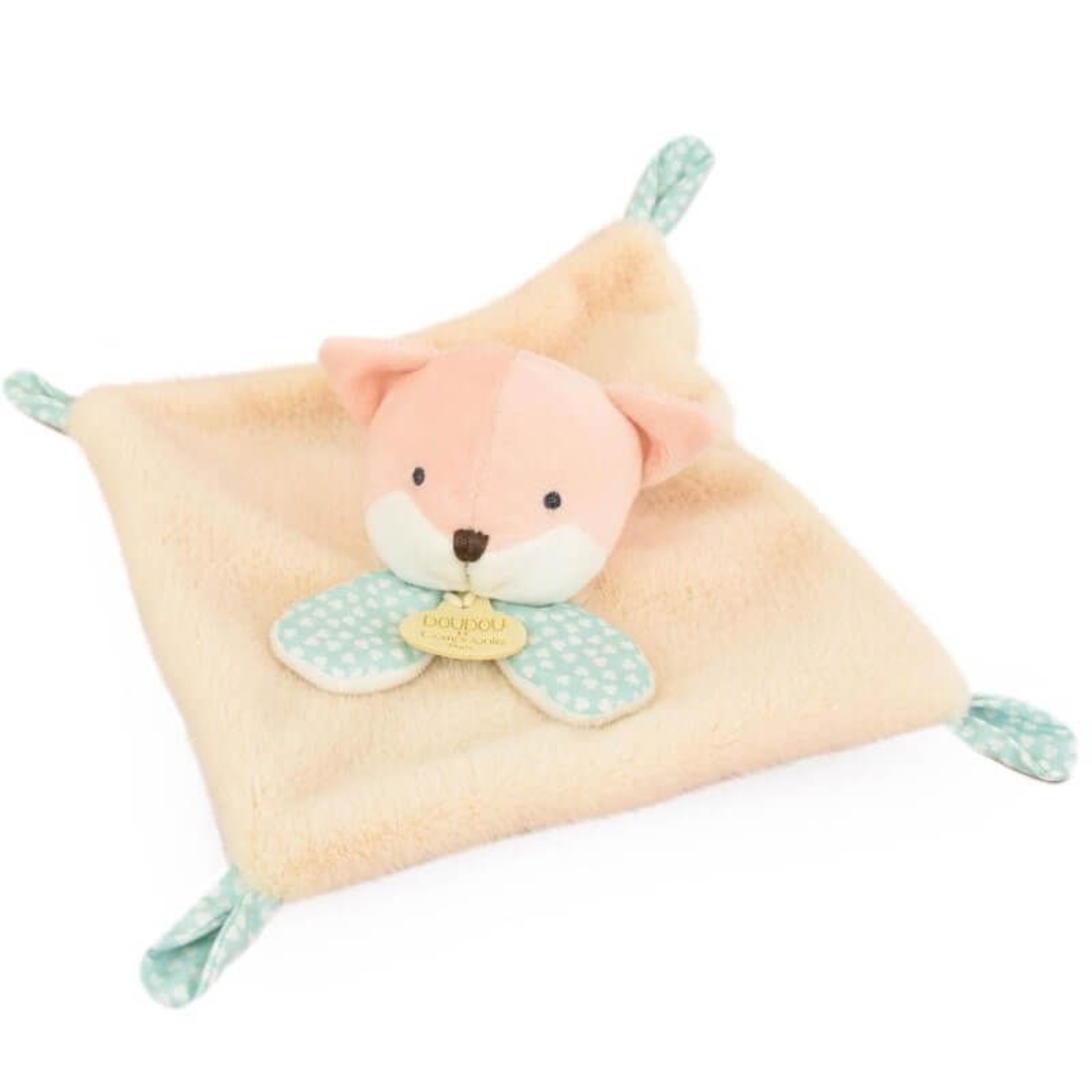 Плюшена играчка за гушкане Doudou Les Rikikis лисица 19 см, DC4156