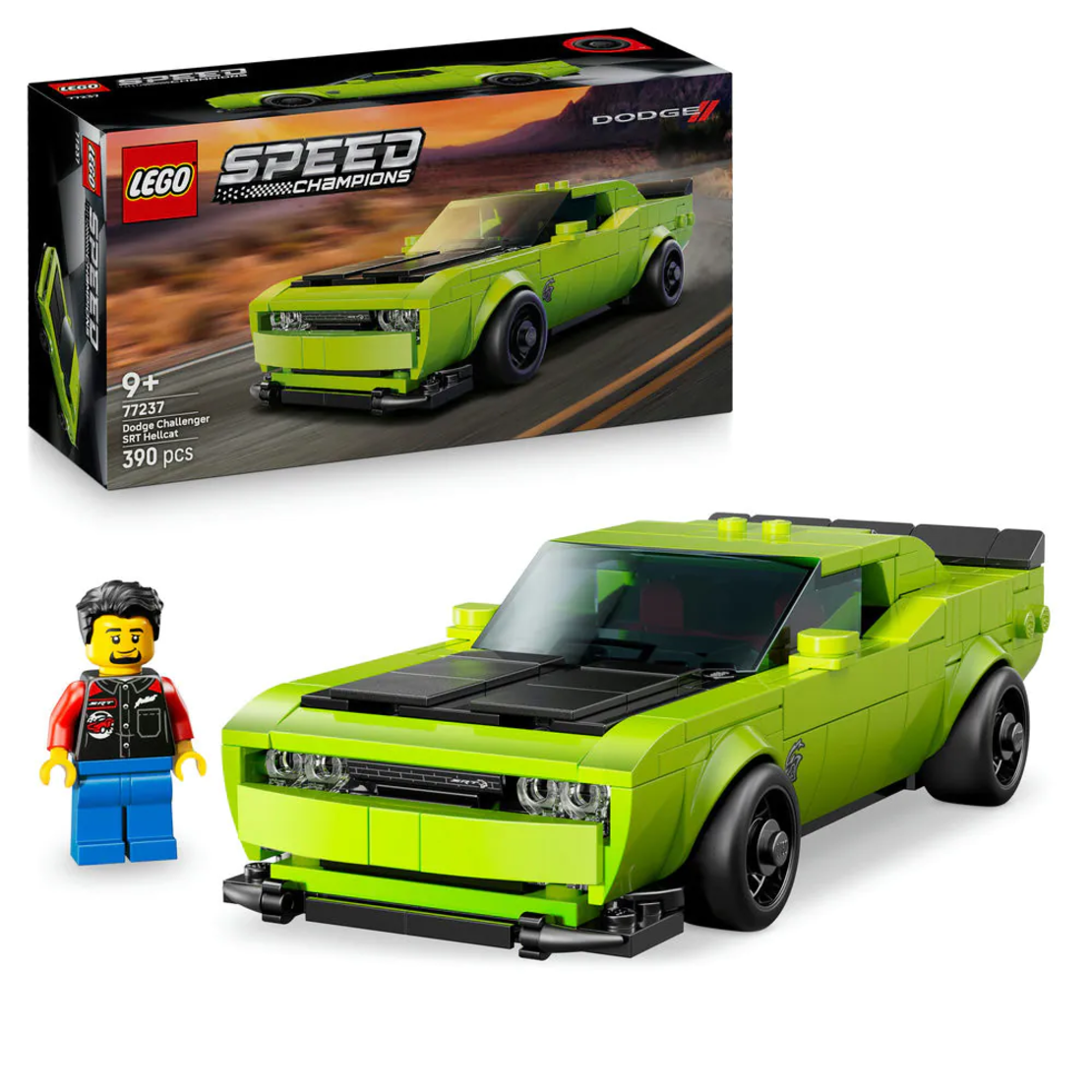 LEGO® Speed Champions Спортна кола Dodge Challenger SRT Hellcat 77237