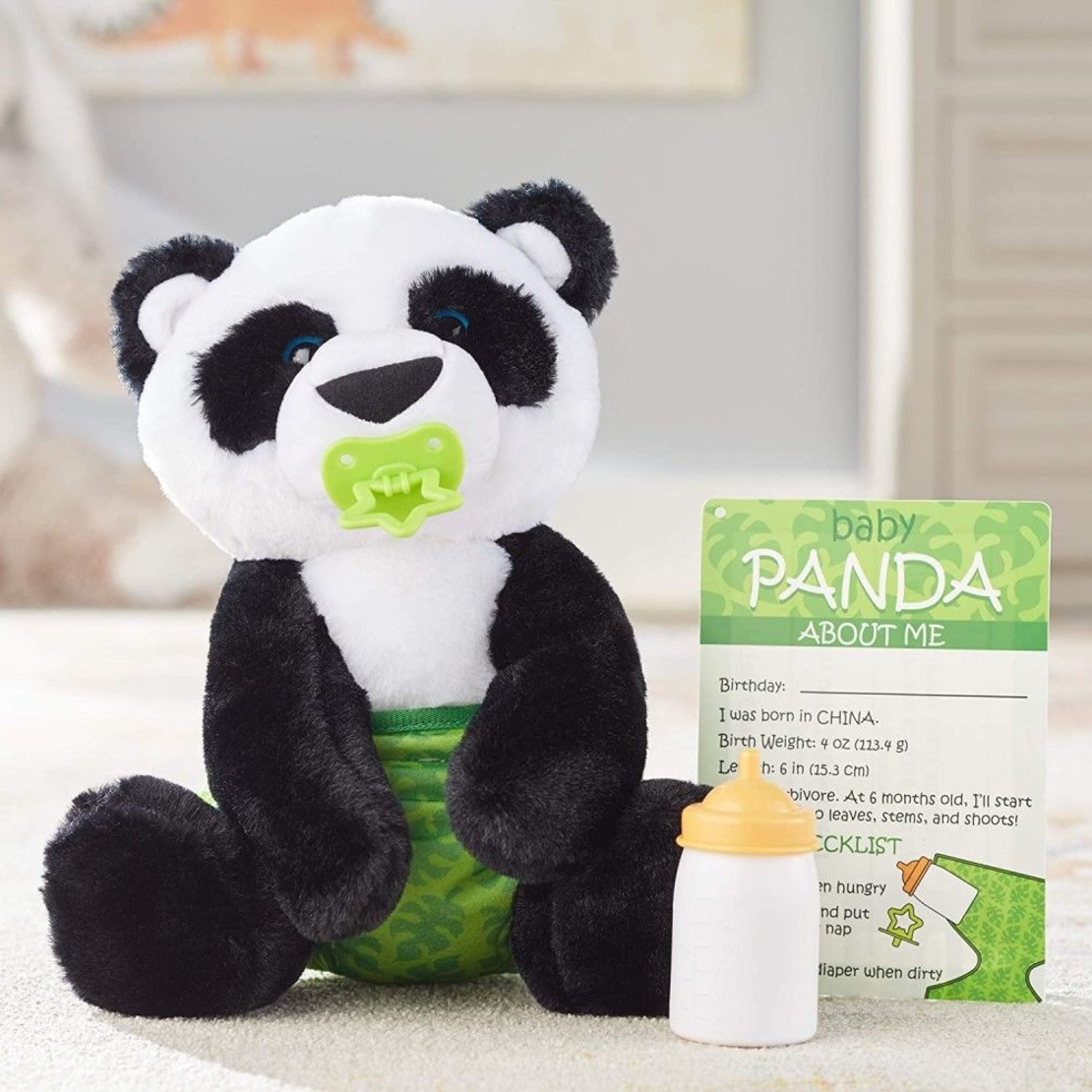 Плюшено бебе панда Melissa and Doug 40453