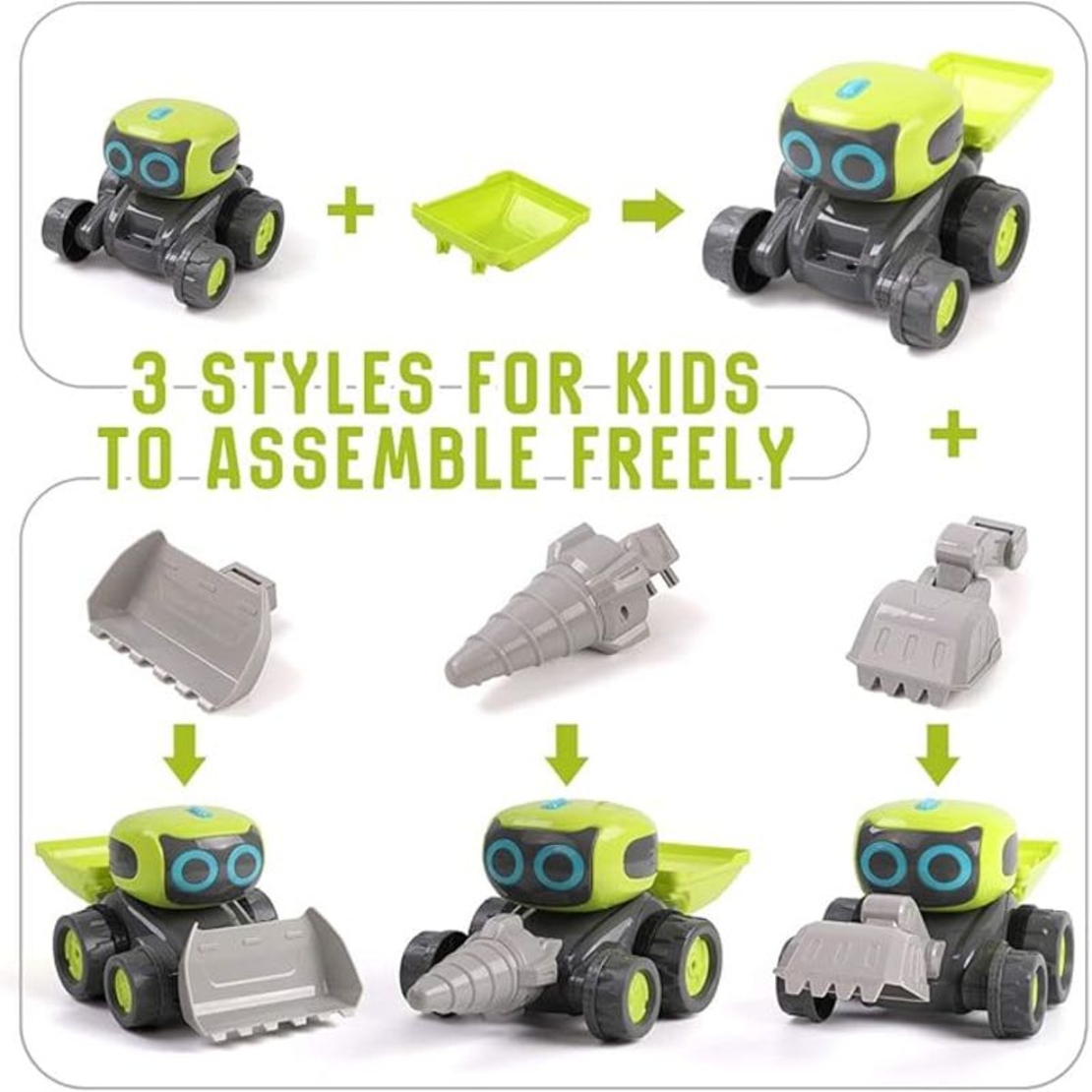 Строителен робот с дистанционно 3в1 Raya Toys Construction Team