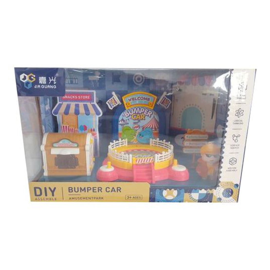 Интерактивна играчка Raya Toys Блъскащи се колички 99007