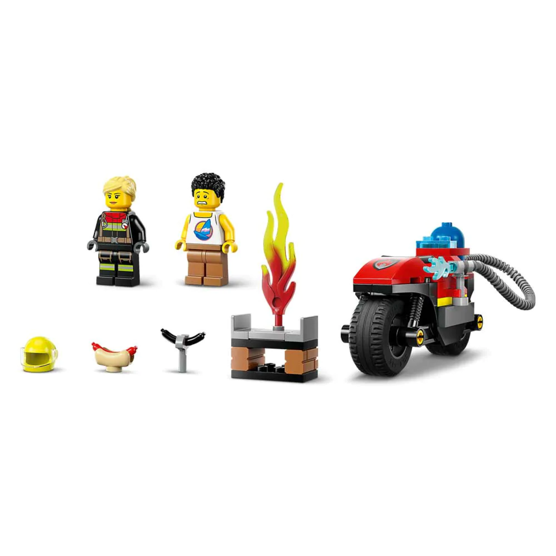 LEGO® City Противопожарен мотоциклет 60410