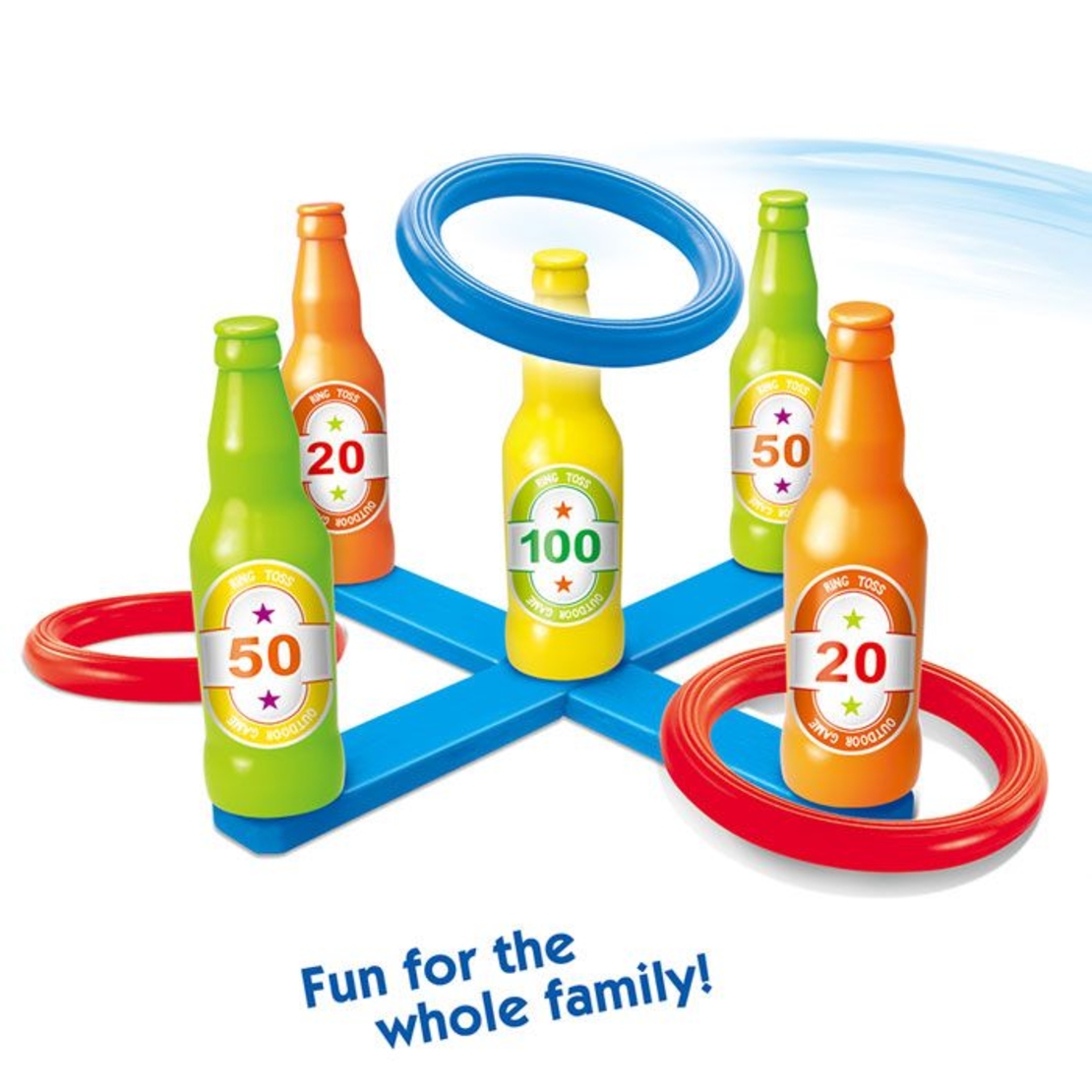 Детска игра Raya Toys Toss Game Бутилки и рингове